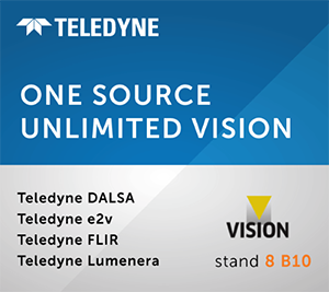 Teledyne to showcase comprehensive portfolio of industrial and scientific imaging technology at Vision 2021