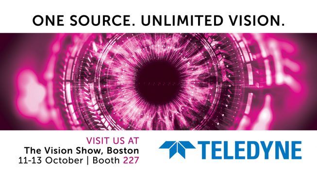 Teledyne to exhibit an unmatched range of new industrial imaging technologies at The Vision Show